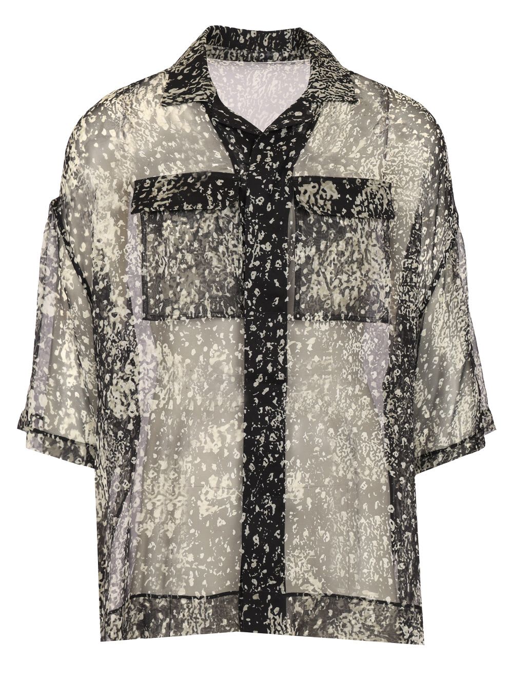 Rick Owens magnum Tommy Silk Shirt