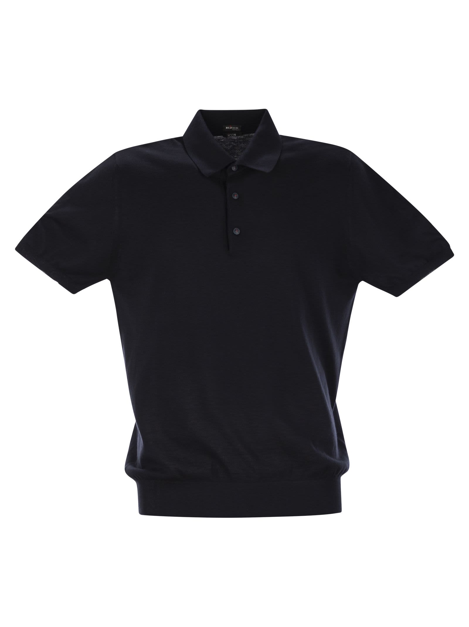 Kiton Short-sleeved Cotton Polo Shirt