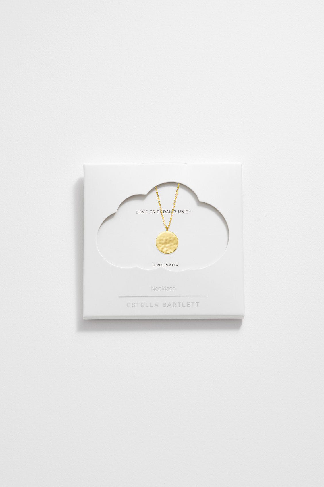 Hammered Disc Pendant