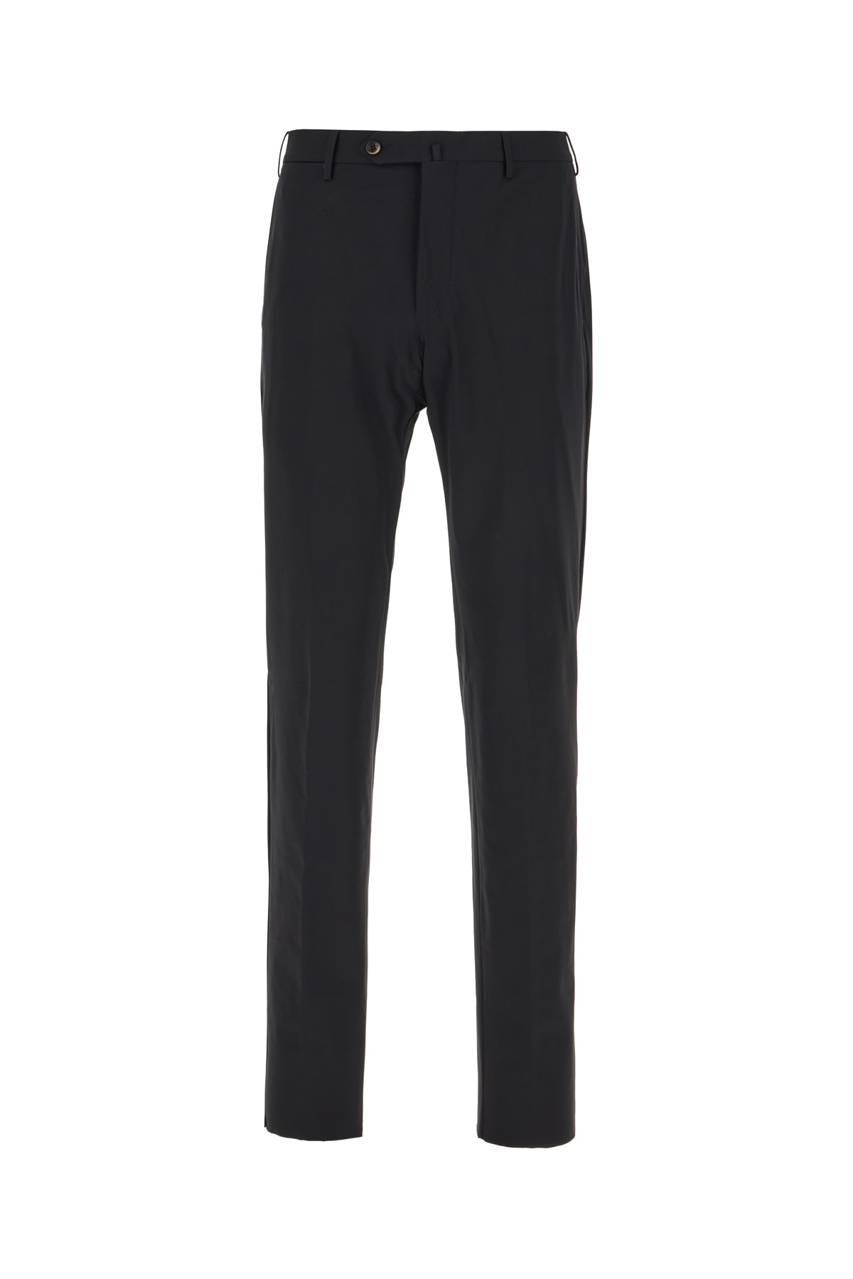 PT Torino Black Nylon Stretch Pants