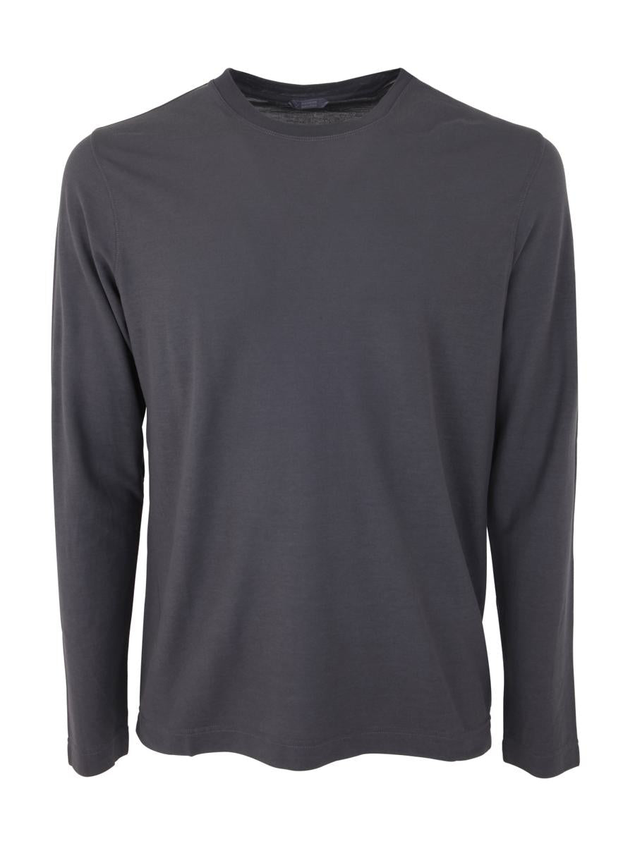 Zanone Long Sleeves T-Shirt Clothing