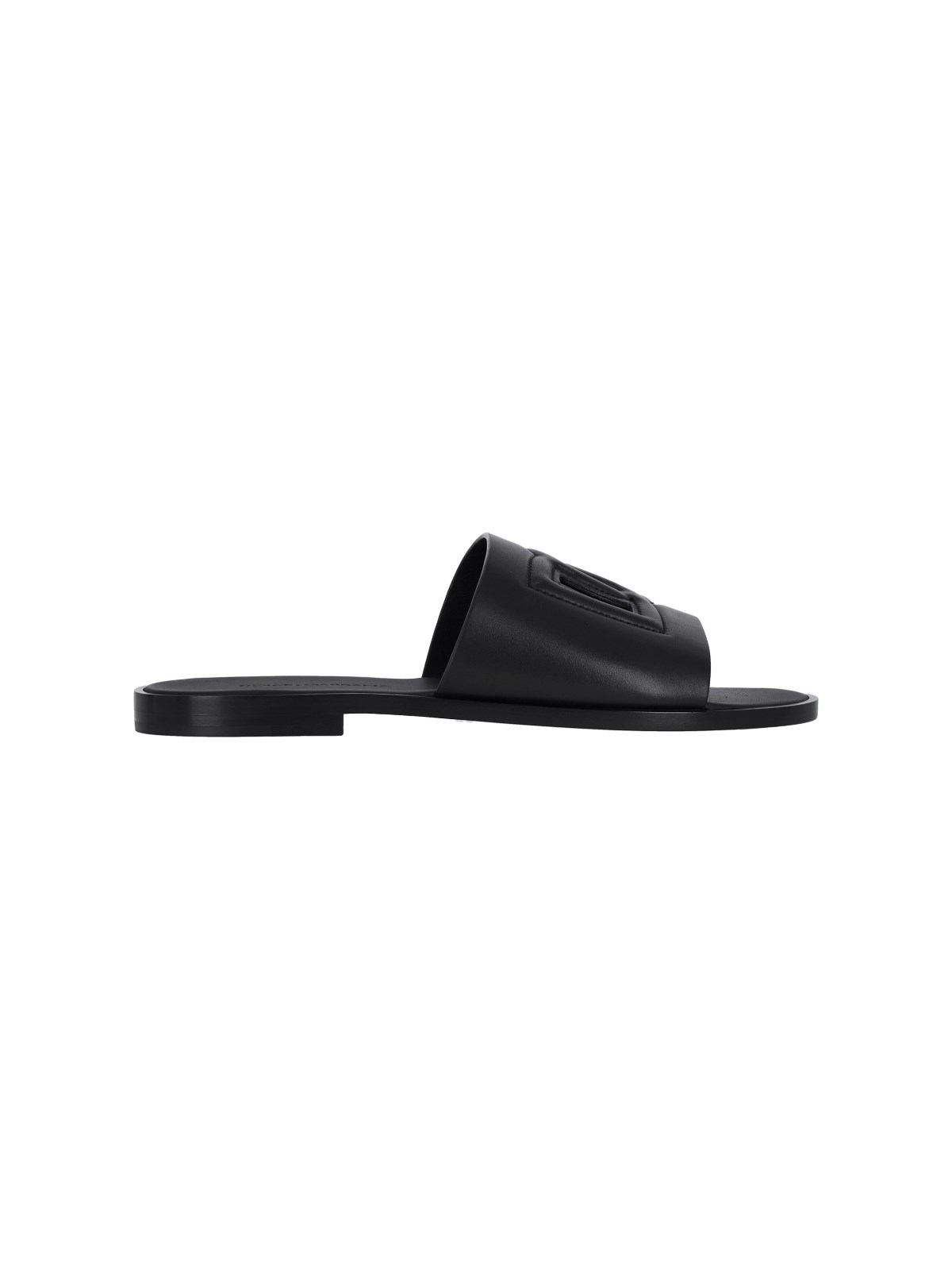 Dolce & Gabbana Slide Leather Sandals