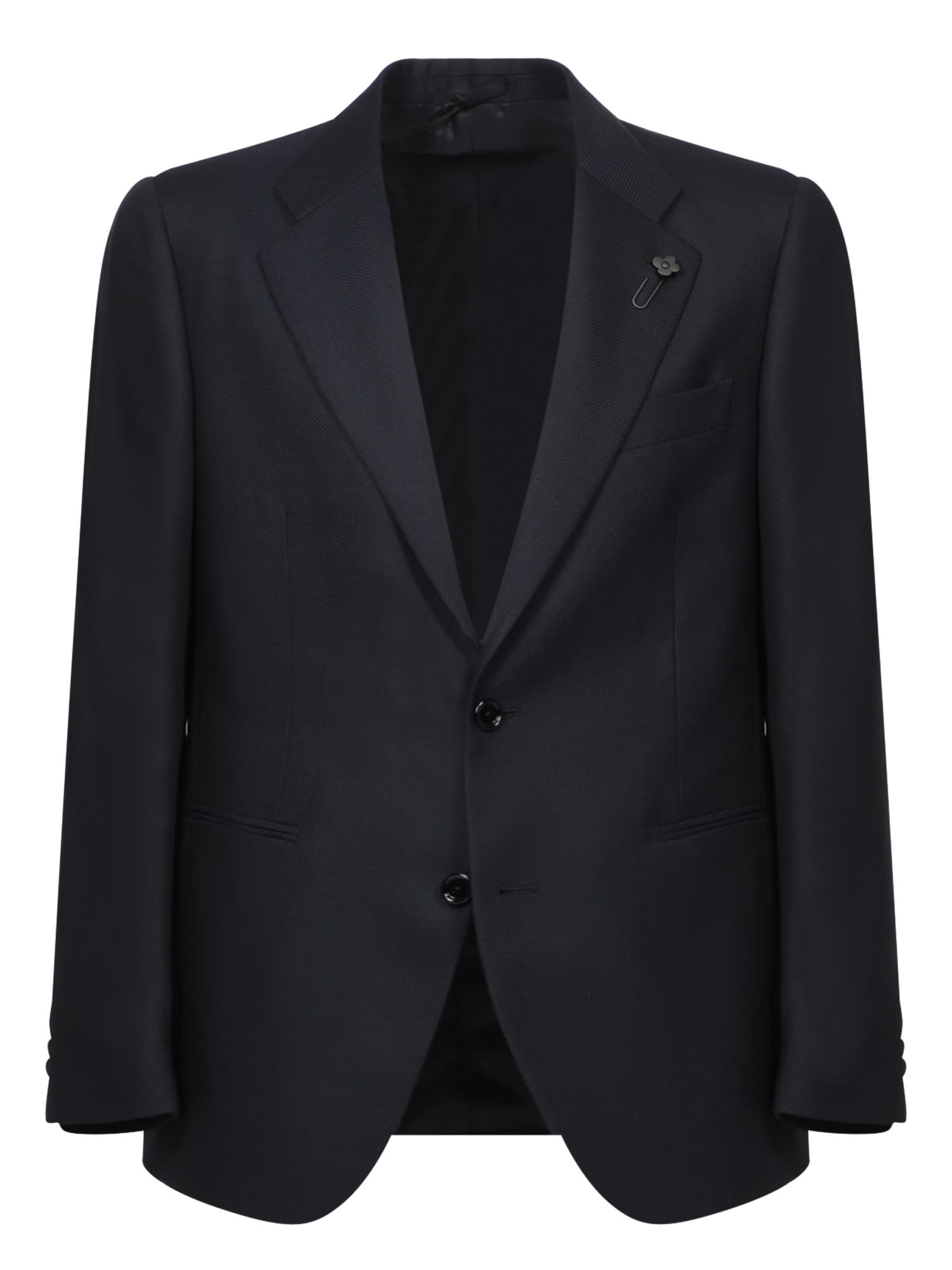 Lardini Blue Wool Jacket