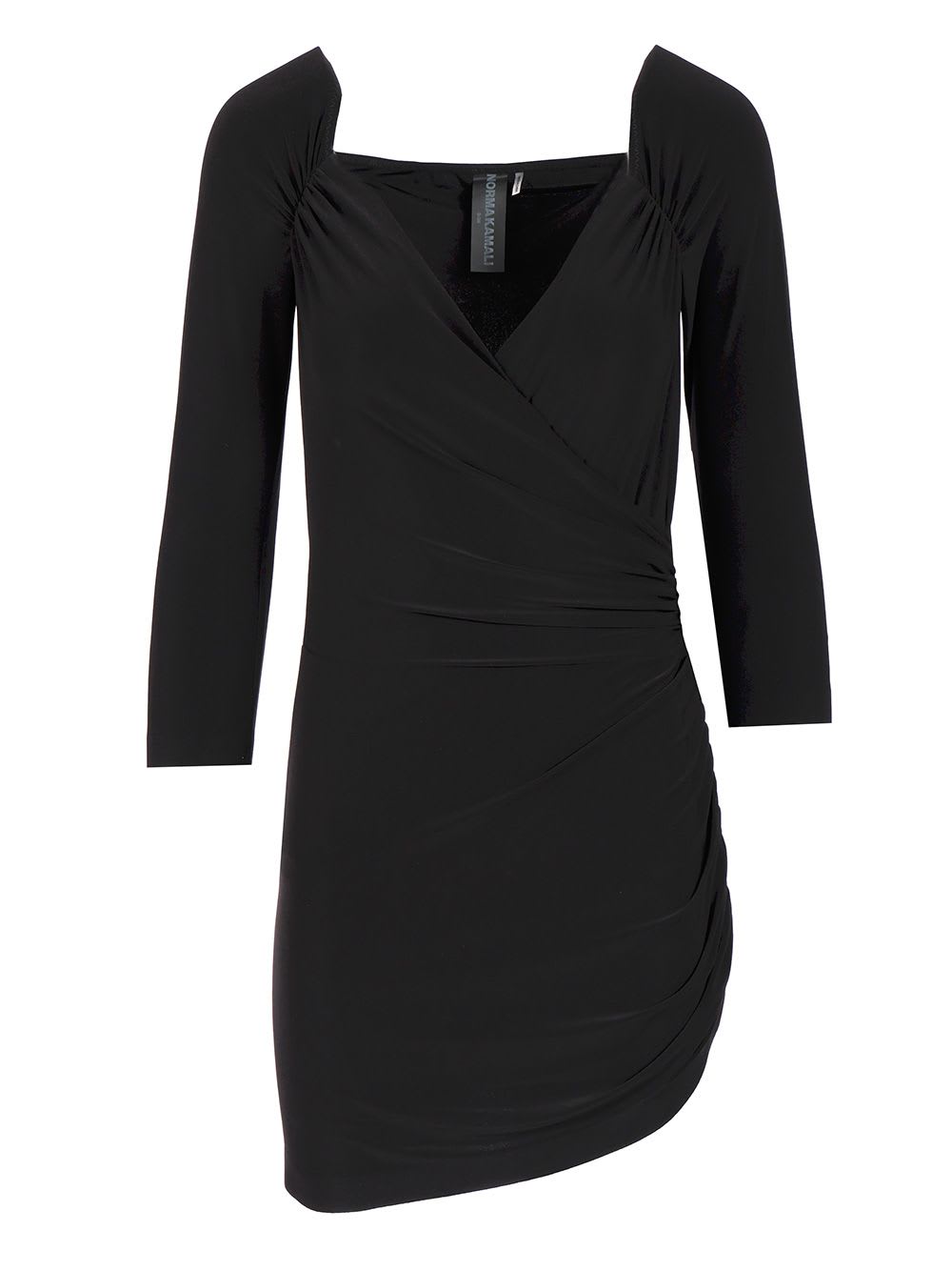 Norma Kamali Off The Shoulder pickleball Dress