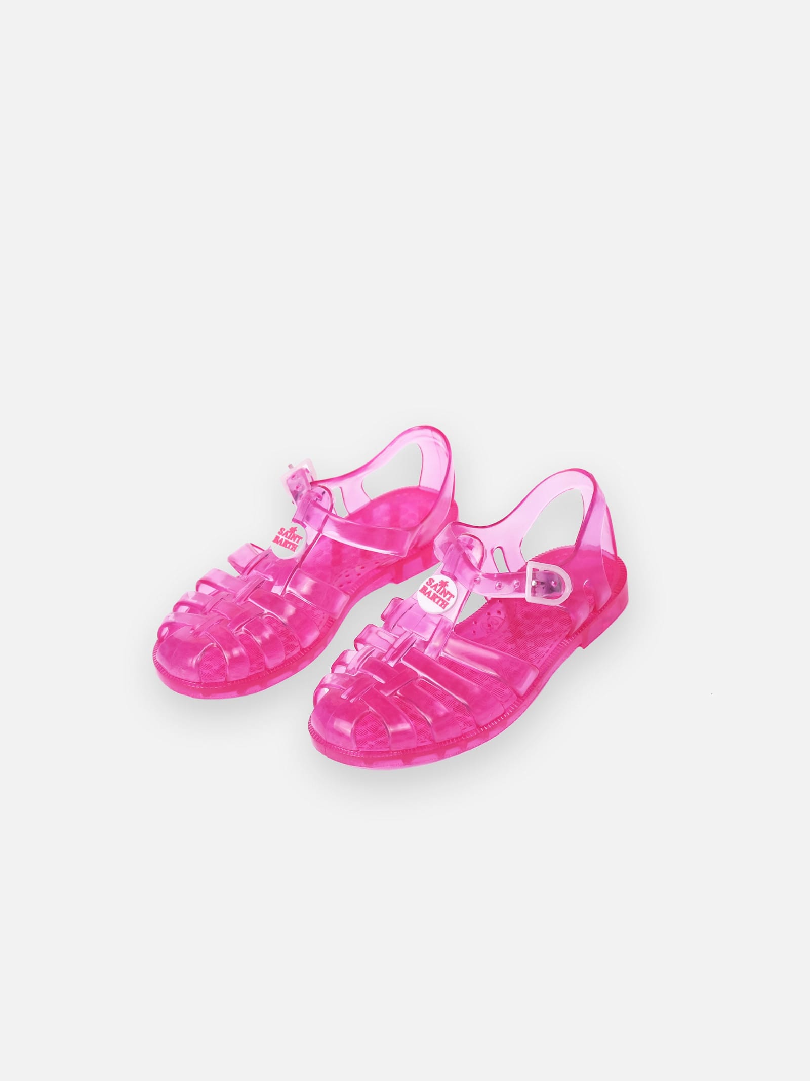 MC2 Saint Barth Fluo Pink Jelly Sandals