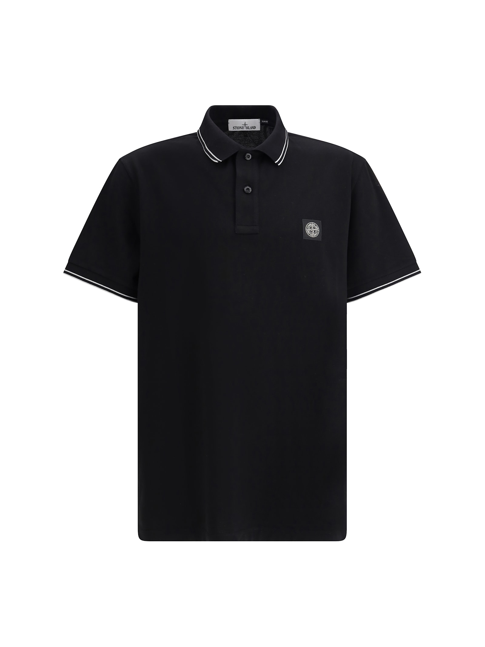 Stone Island 带Logo Polo衫