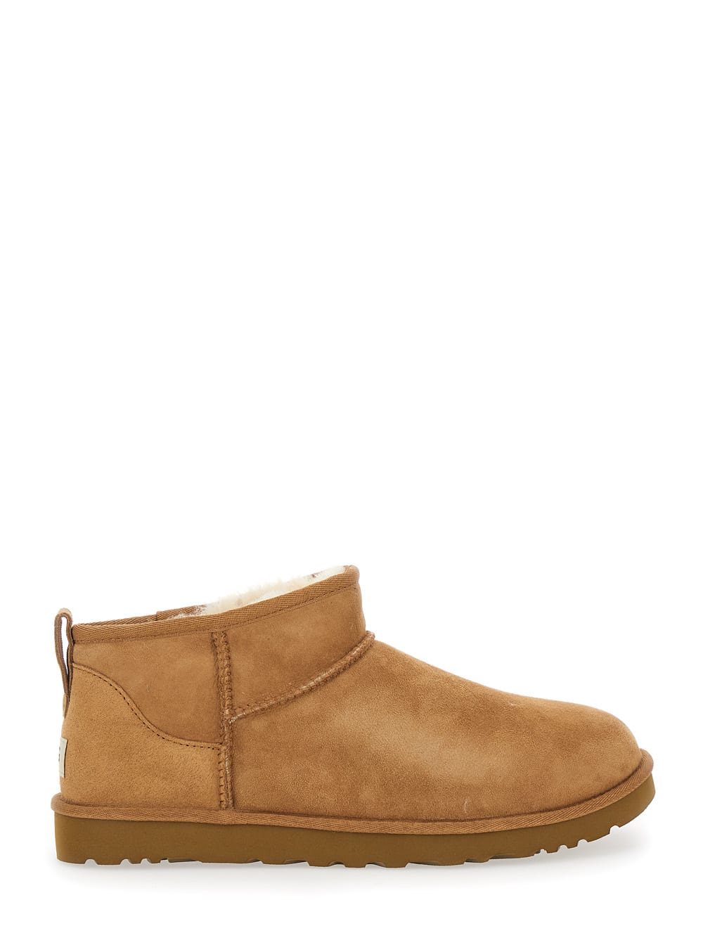 UGG Brown ultra Mini Boots In Suede Woman