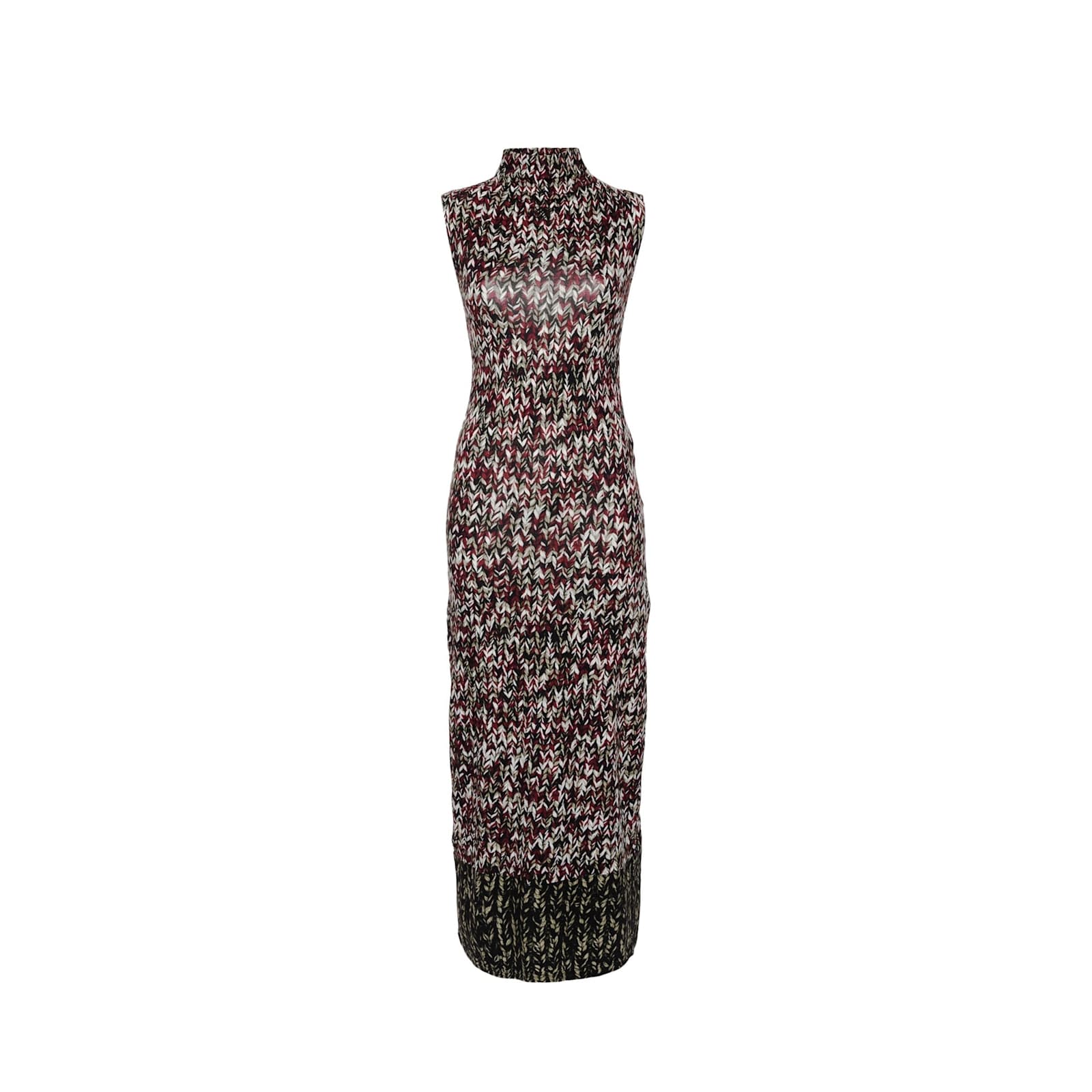 Loewe Knit-print Long Dress