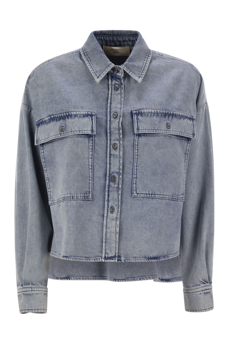 Weekend Max Mara Zemira - Boxy Denim Shirt