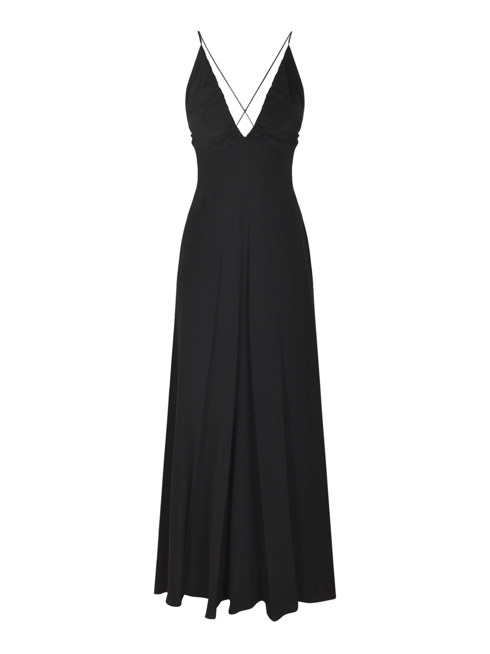 Aspesi V-neck Sleeveless Long Dress