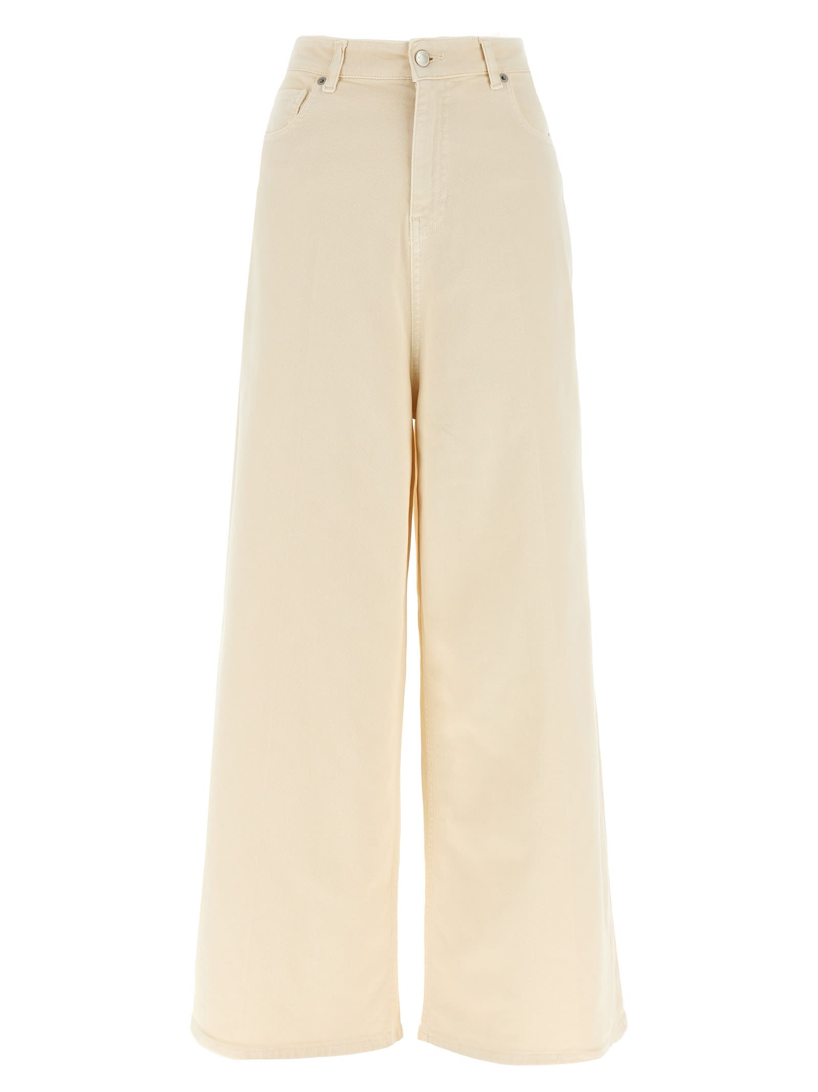 (nude) Wide Leg Jeans