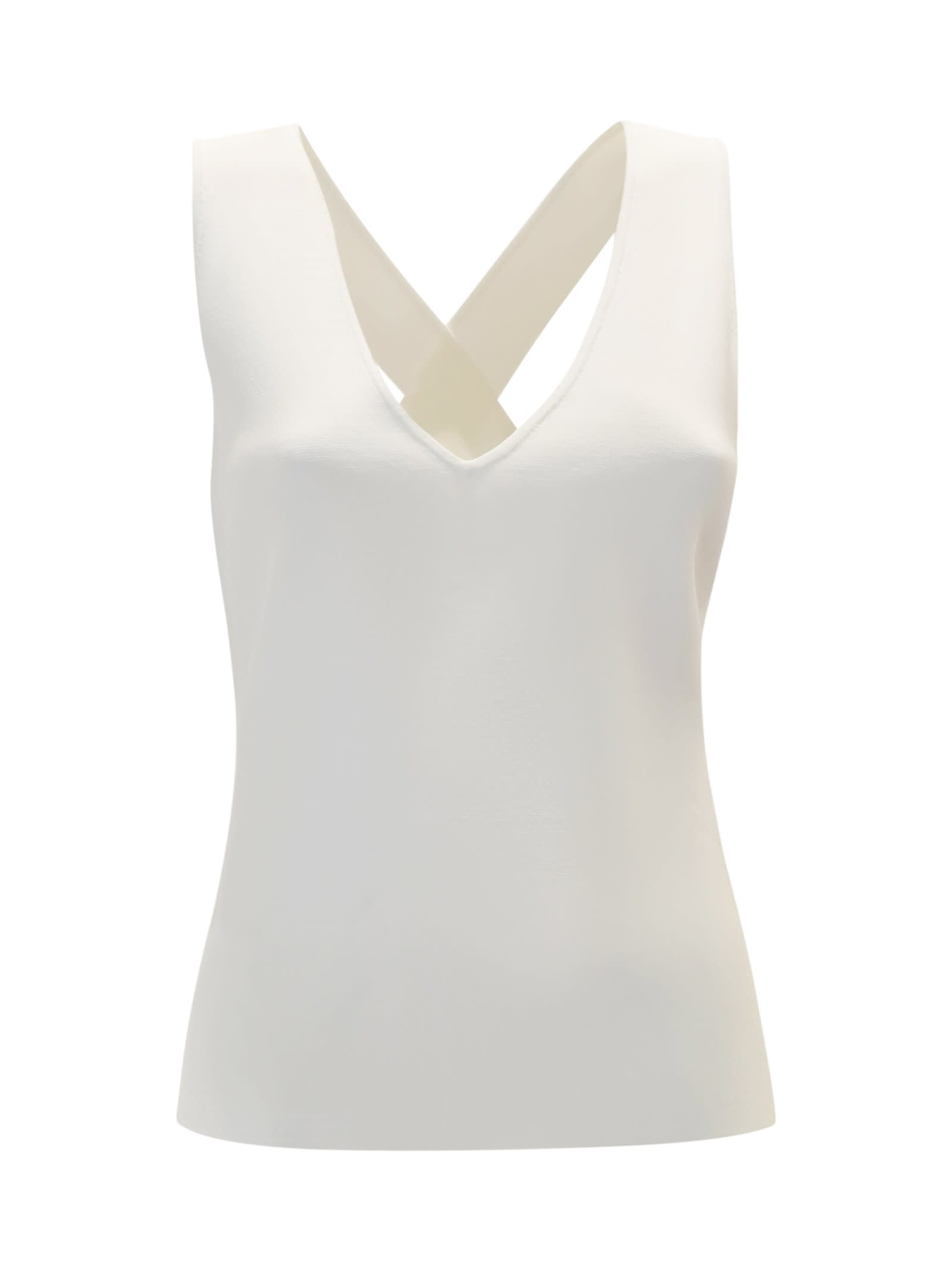 Parosh Cream Viscose Roma24 Sweater