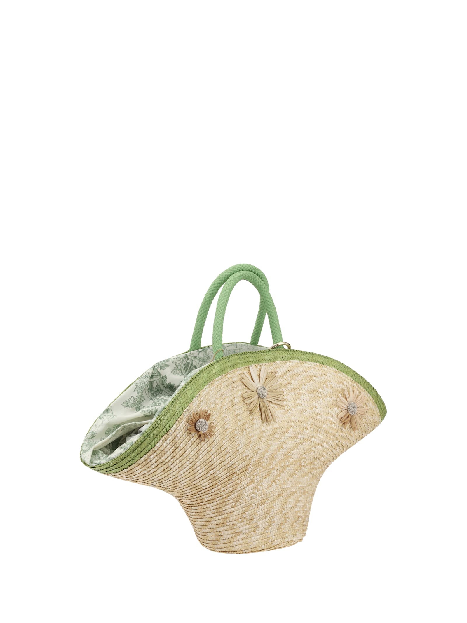 LaMilanesa Calore Straw Handbag