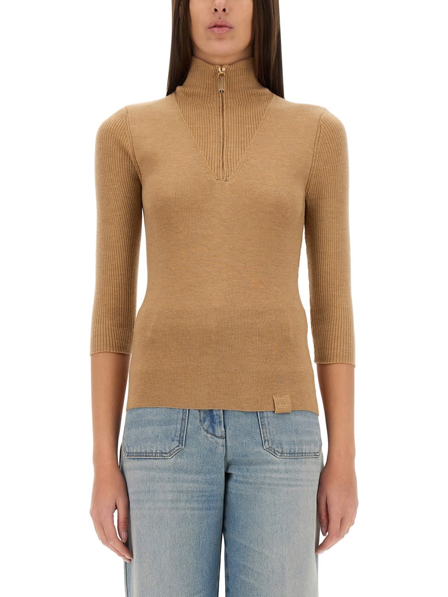 Victoria Beckham Shirt With Zip.