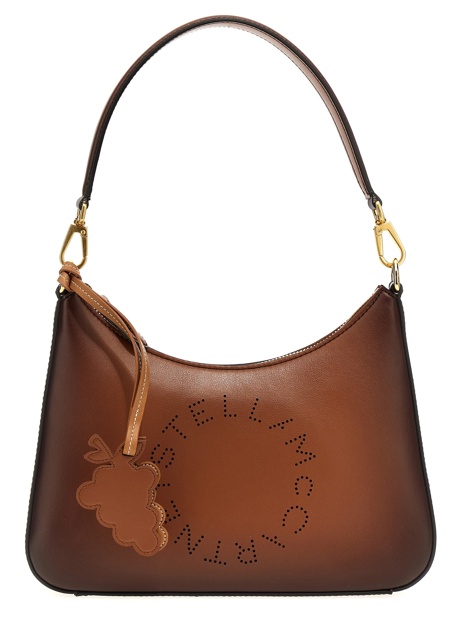 Stella McCartney Openwork Logo Shoulder Bag