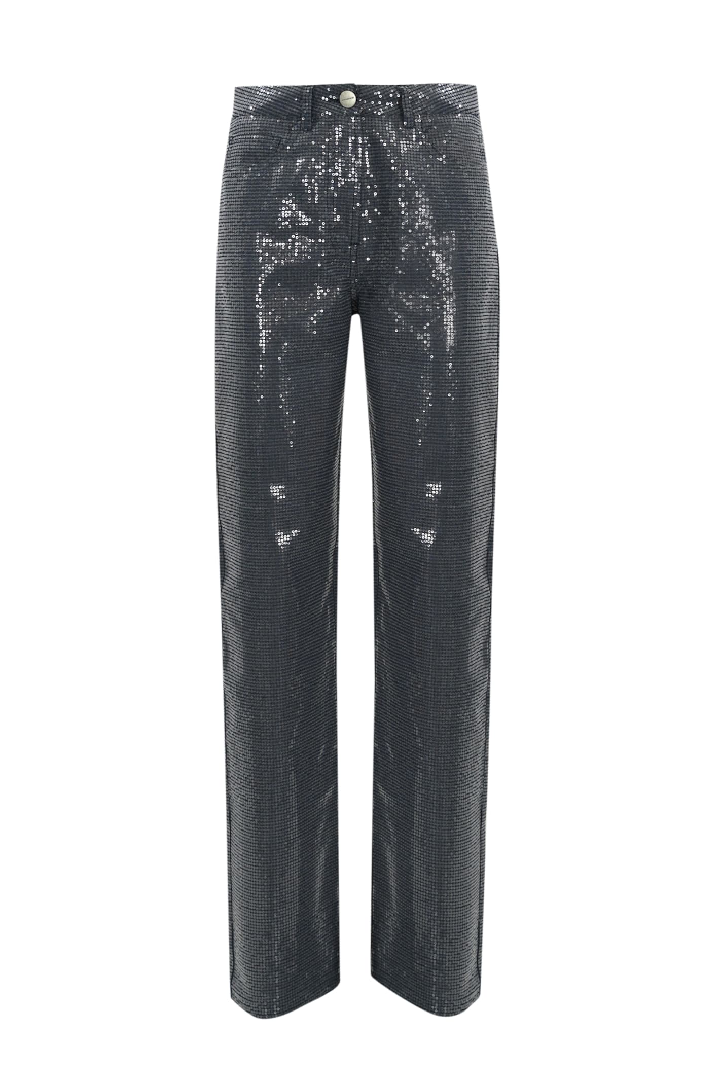 MVP Wardrobe Zephira 亮片牛仔长裤