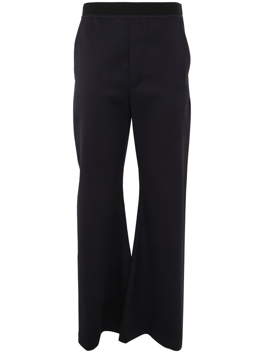 Mm6 Maison Margiela Long Straight Leg Trousers Clothing