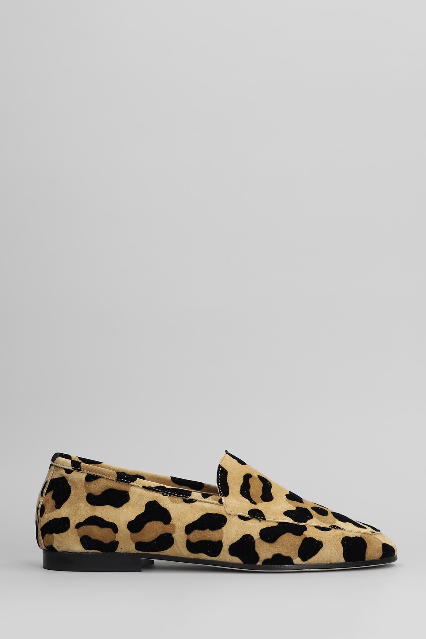 Anniel Loafers In Animalier Suede