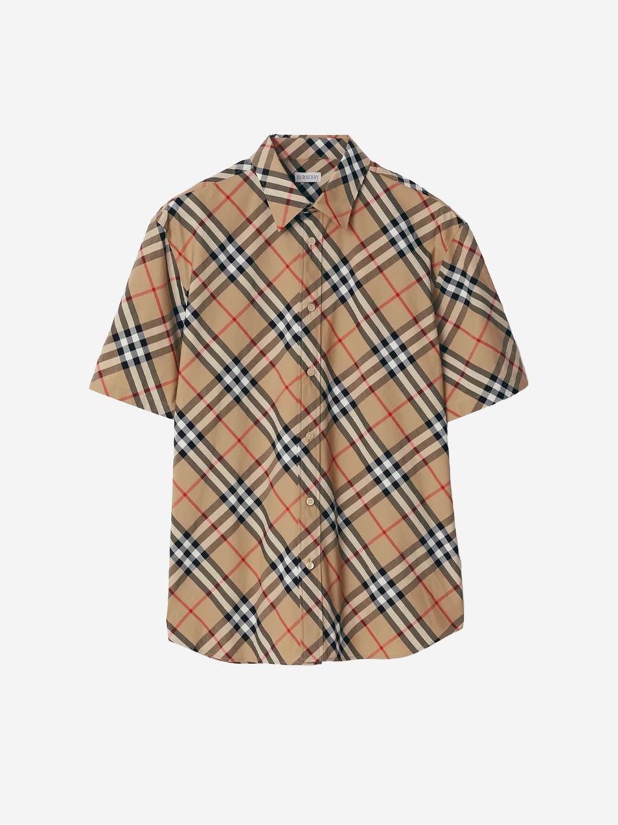 Burberry Checkered Shirt