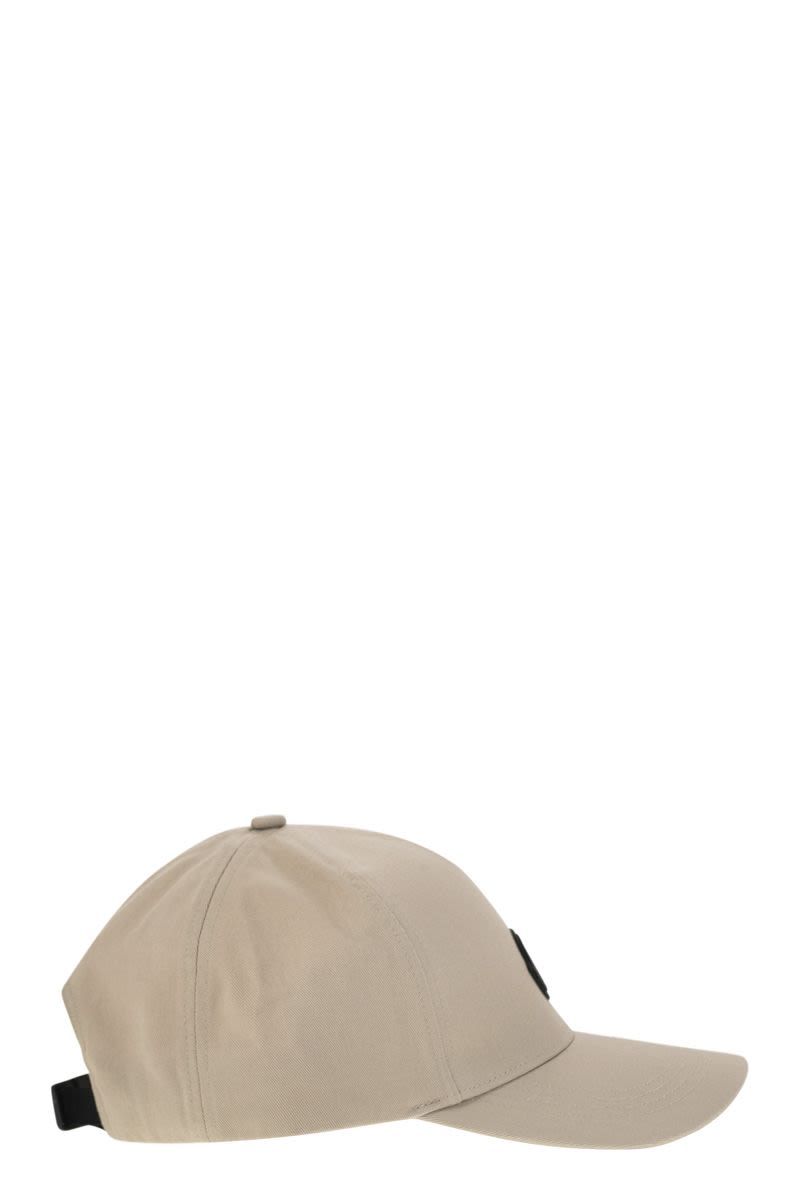 Moncler Cotton Gabardine Baseball Cap