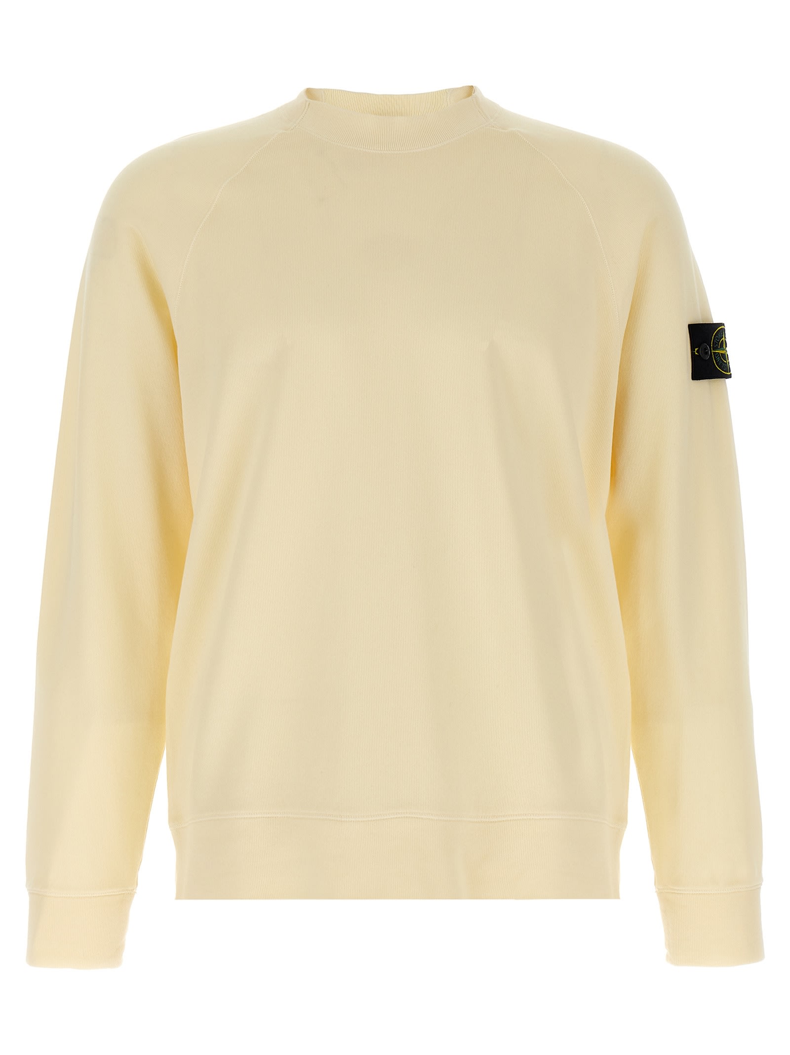 Stone Island Logo Badge Sweatshirt