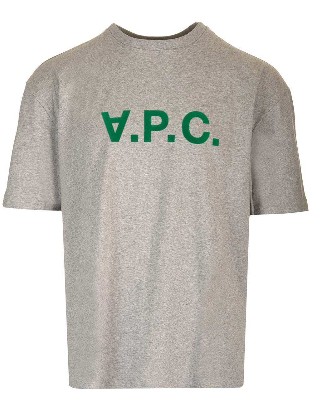 A. P.C. Logo Printed Crewneck T-shirt
