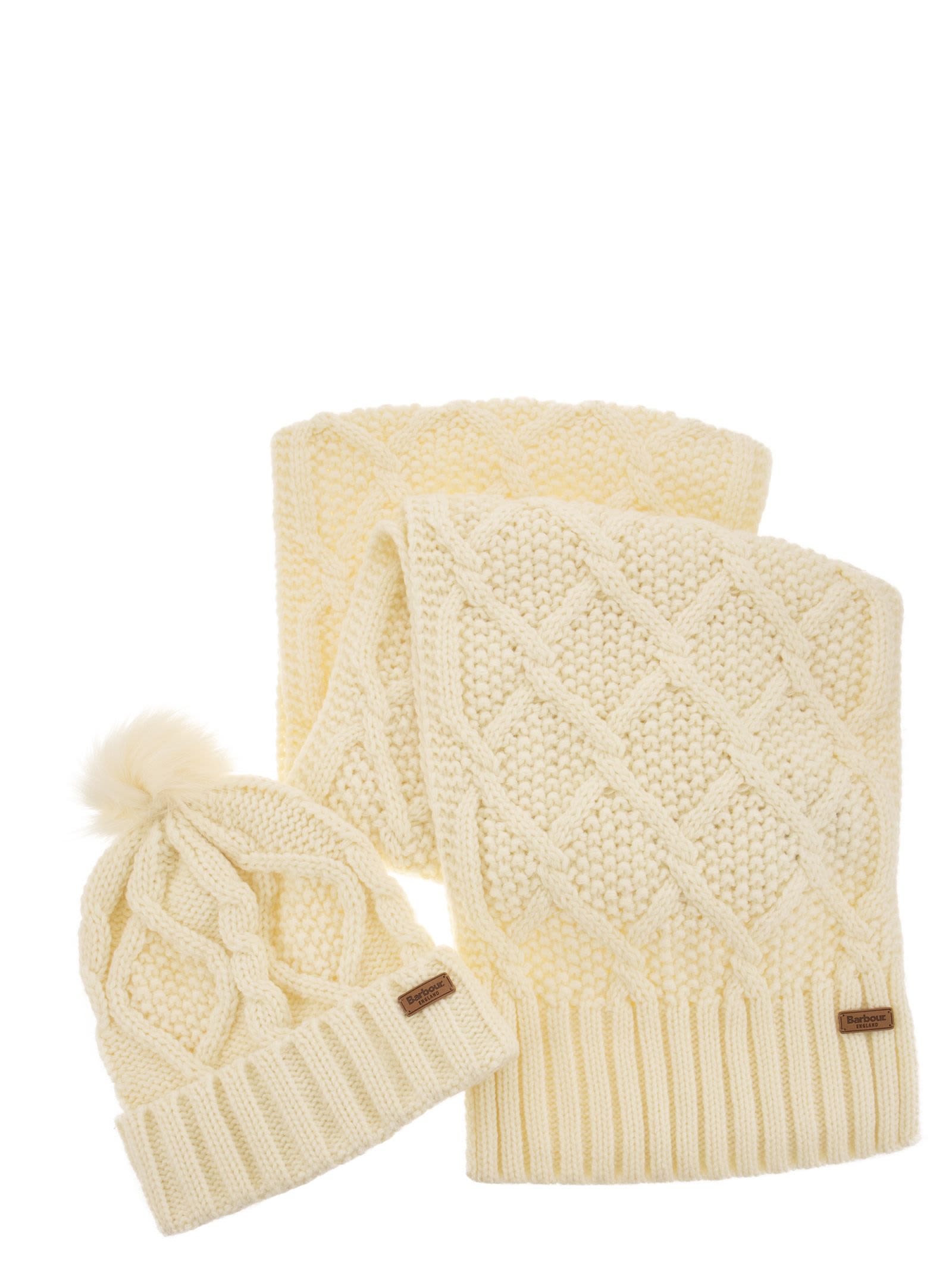 Barbour Ridley Cap And Scarf Set