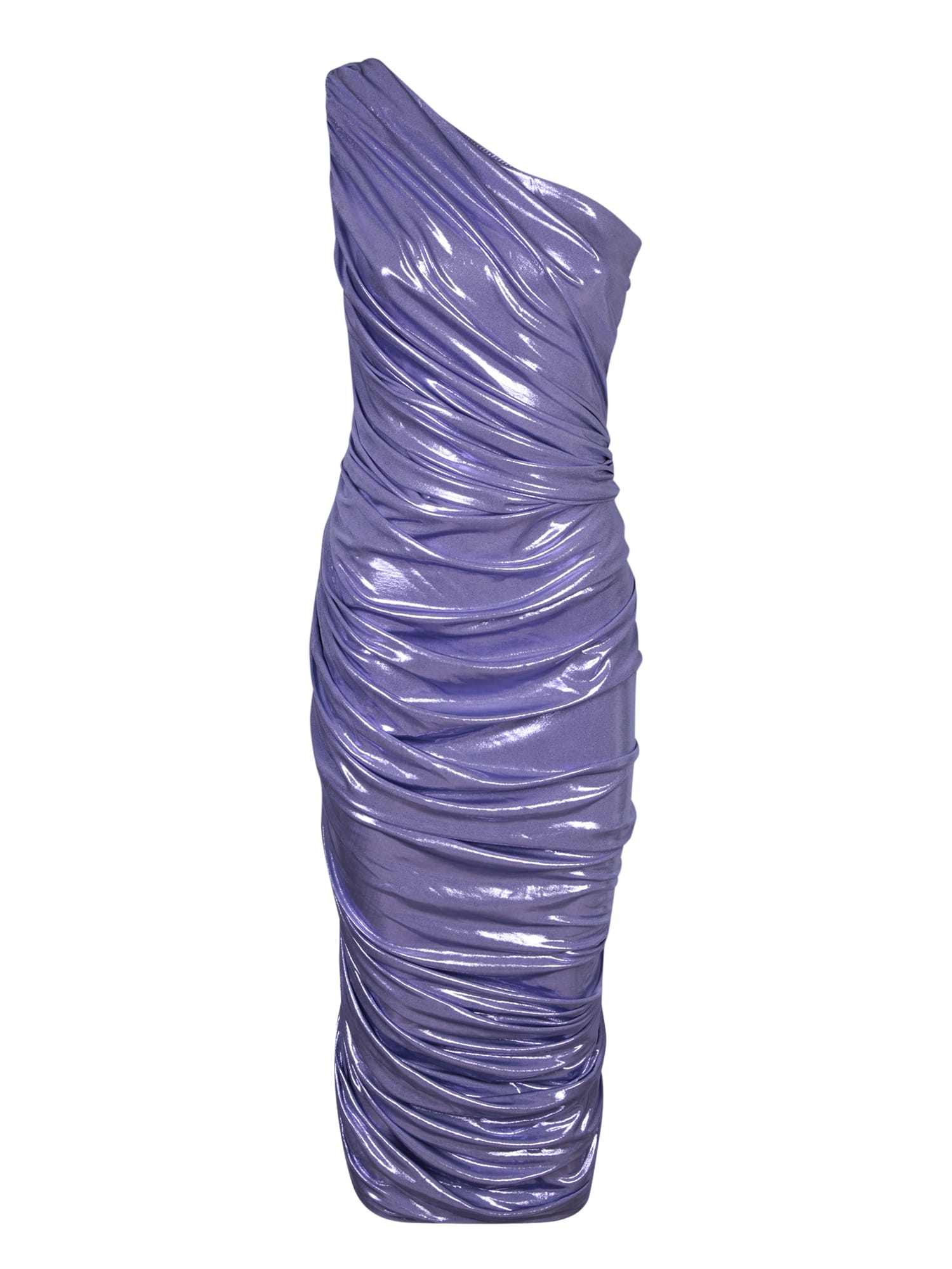 Norma Kamali Diana Glow Lilac Dress