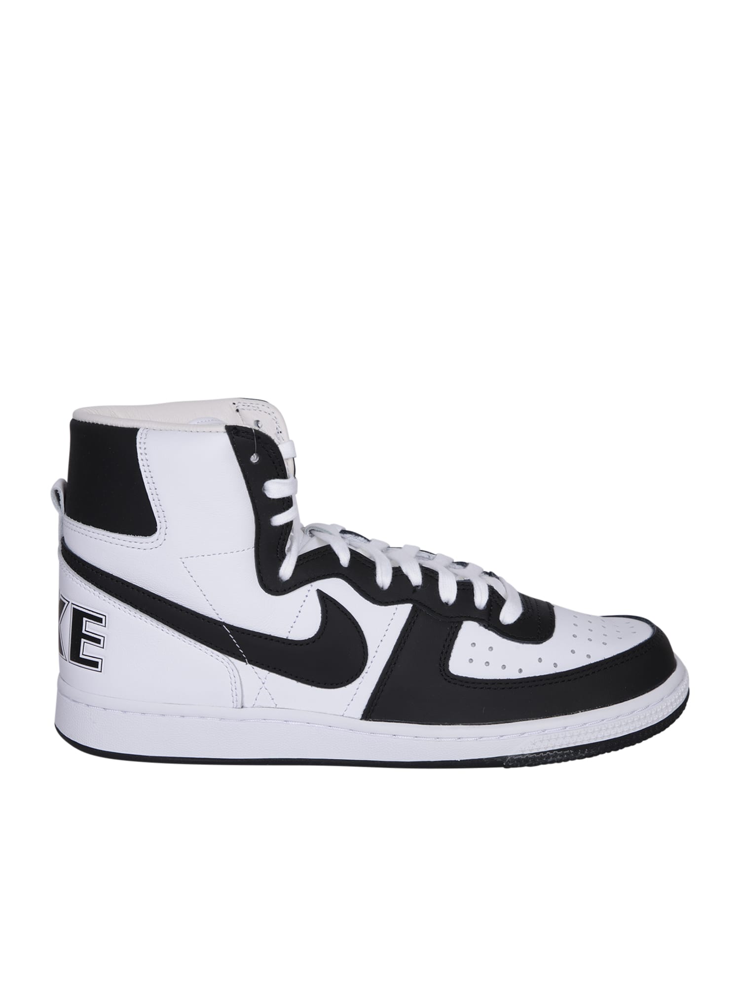 Comme Des Garçons Homme Plus Sneakers High-top Nike Terminator White/black
