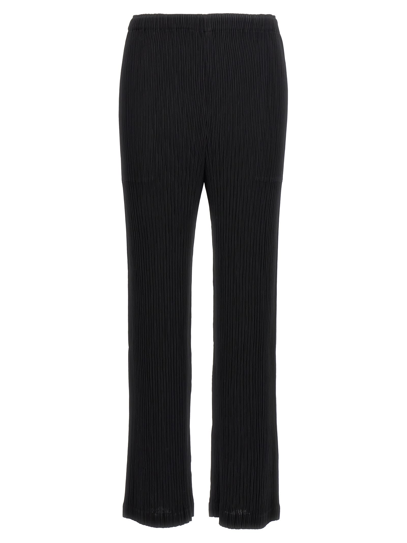 Issey Miyake hatching Pleats Pants