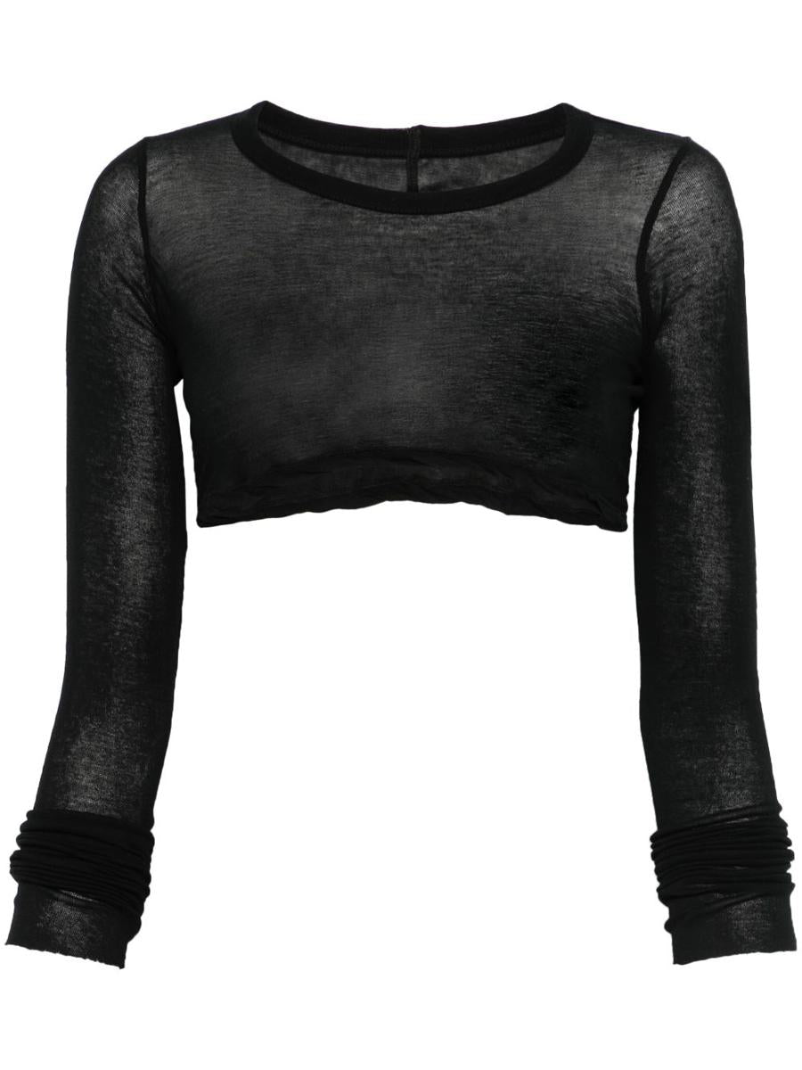 Rick Owens Organic Cotton Cropped Top