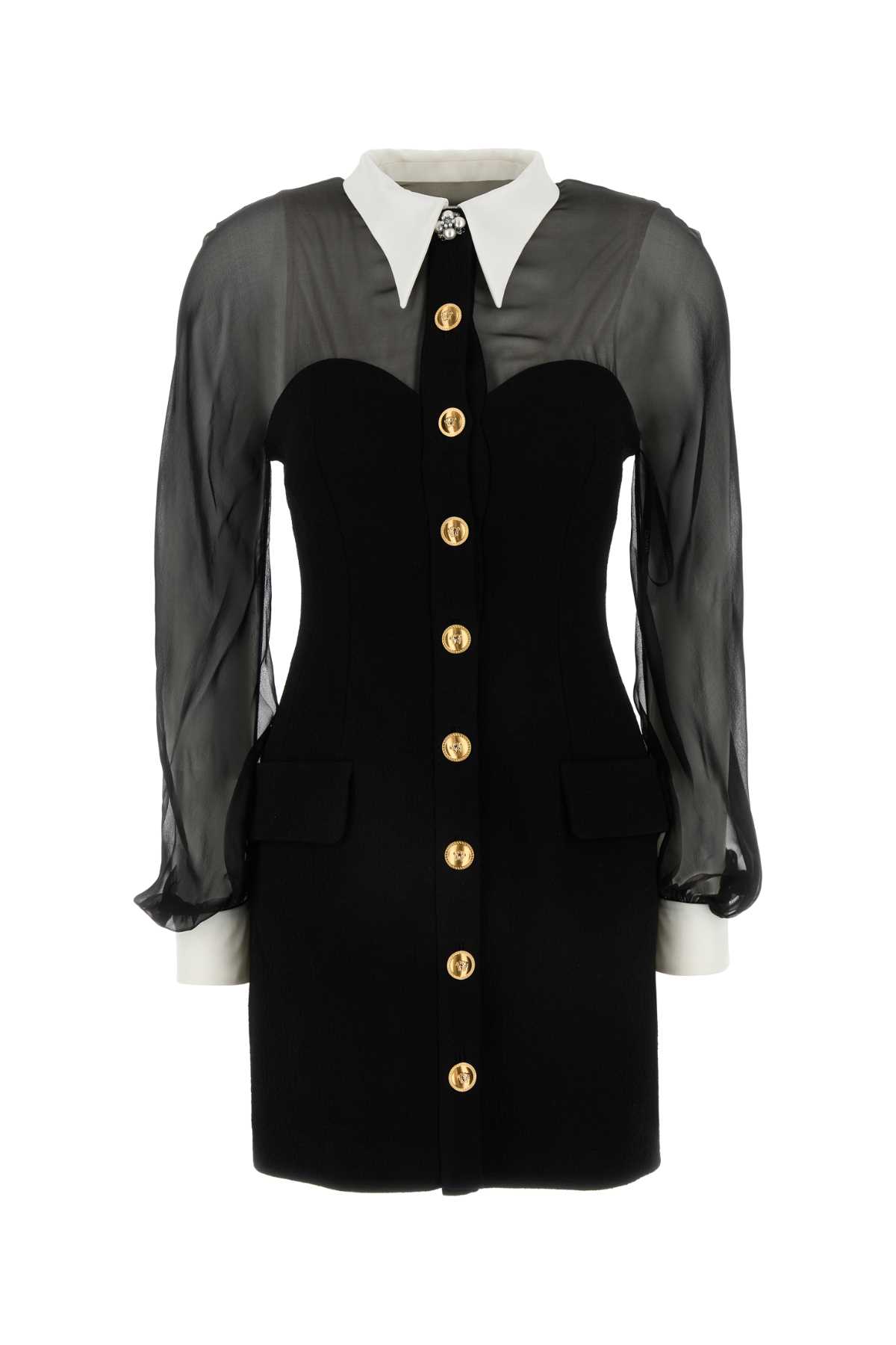 Versace Panelled Mini Dress