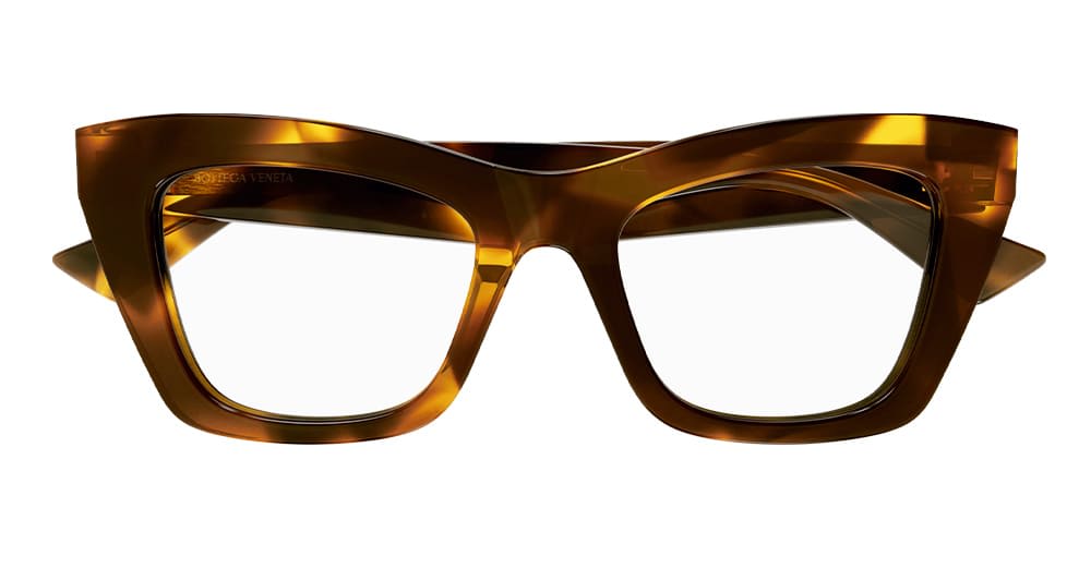 Bottega Veneta Eyewear Bv1215o-005 - Havana Rx Glasses