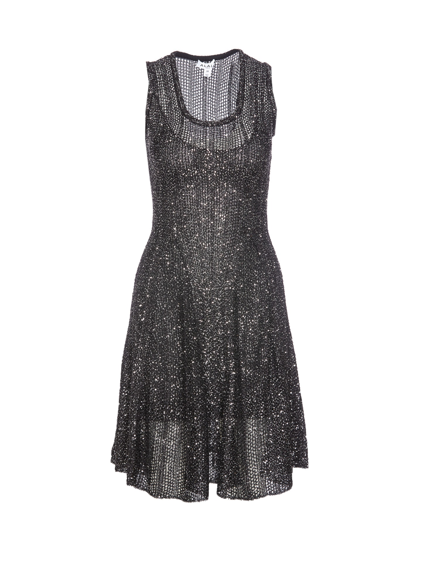 Alaia Sequins Knit Dress