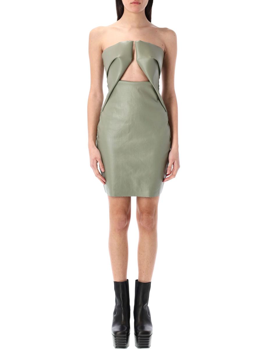 Rick Owens 叉形迷你连衣裙