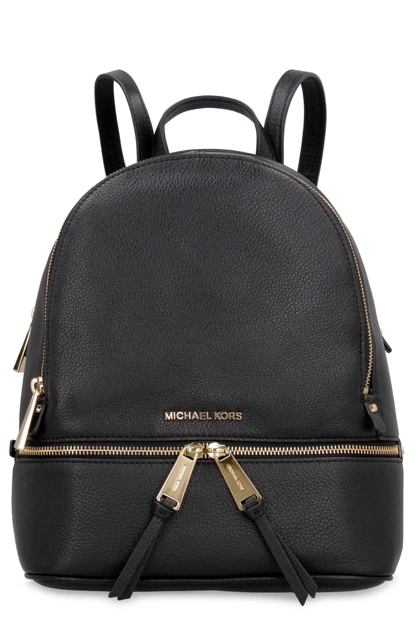 Michael Kors Collection Rhea Leather Medium Backpack