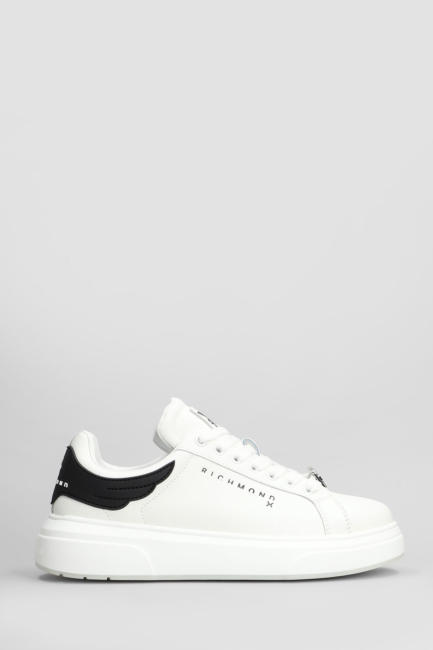 John Richmond Sneakers In White Leather