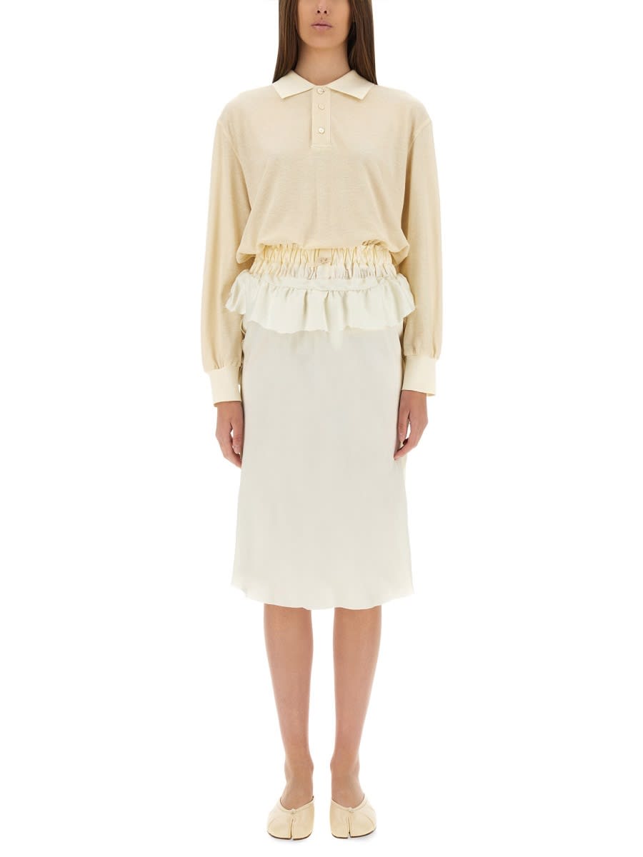 Maison Margiela Polo Midi Dress