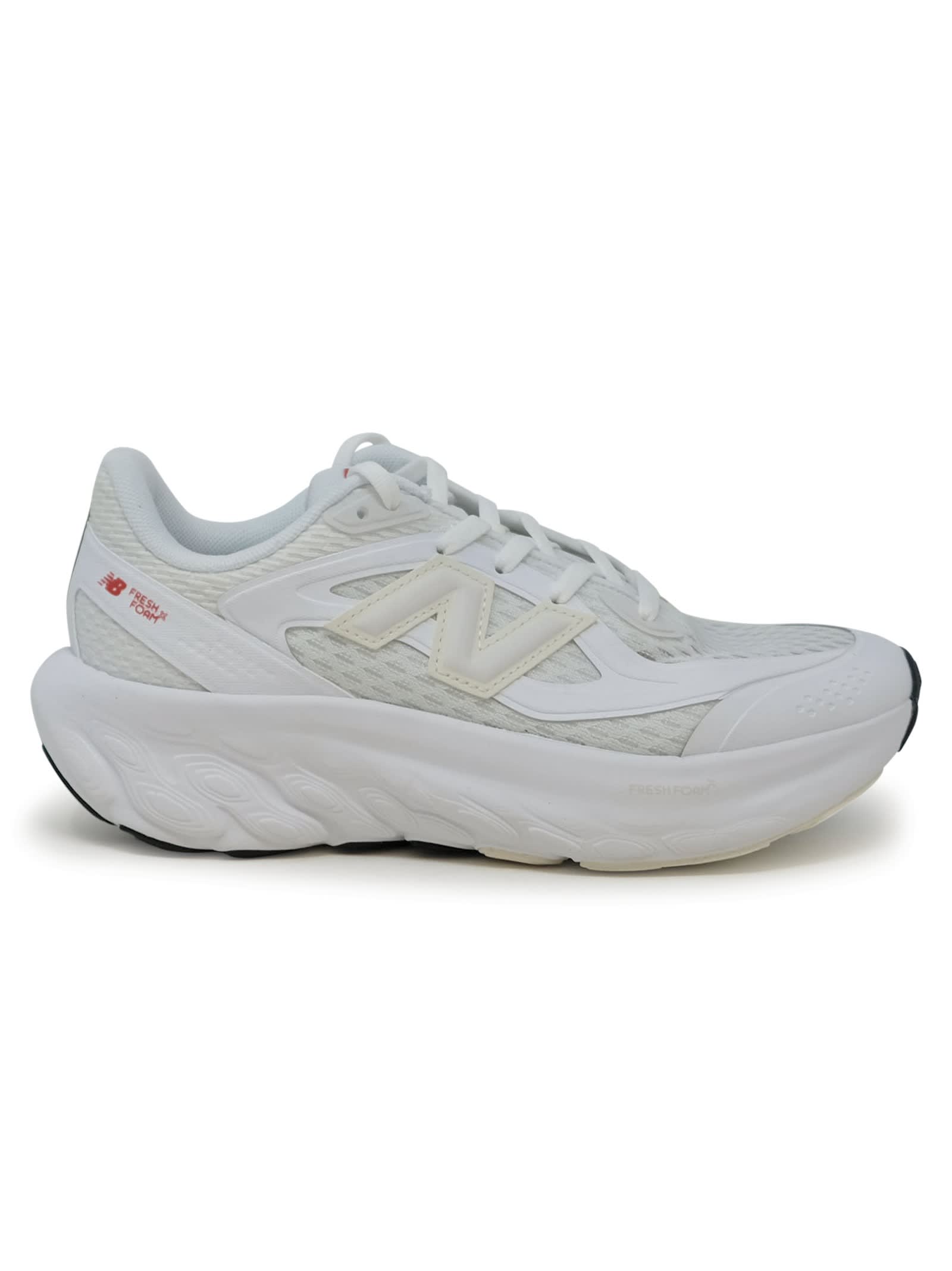 New Balance 白色合成革运动鞋