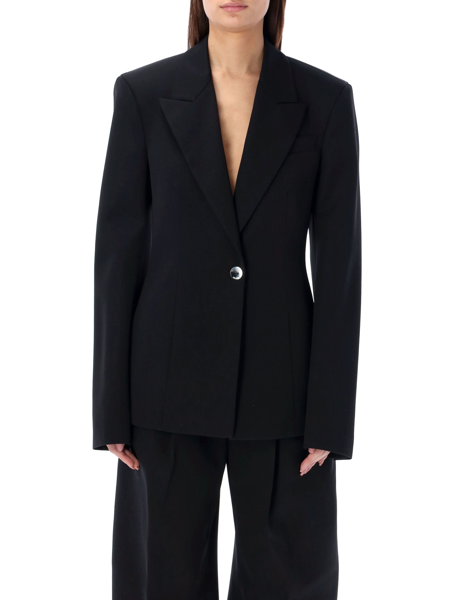 The Attico Single-breasted Blazer