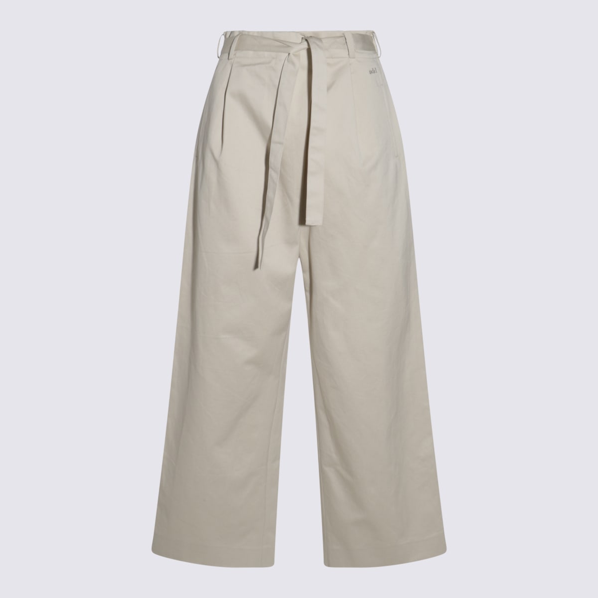 Add Beige Cotton Pants