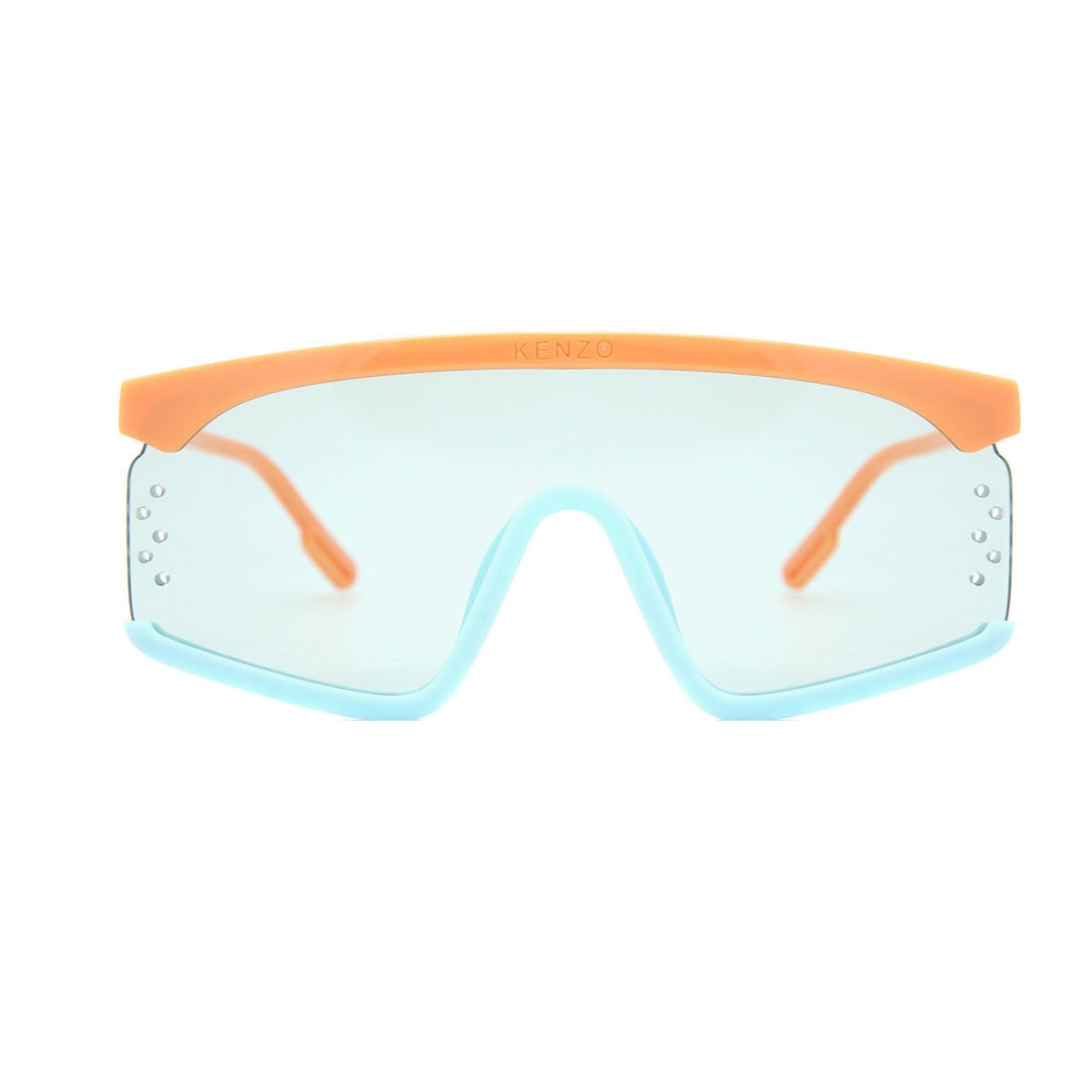 Kenzo Kz40010u 42n Arancione Azzurro Sunglasses