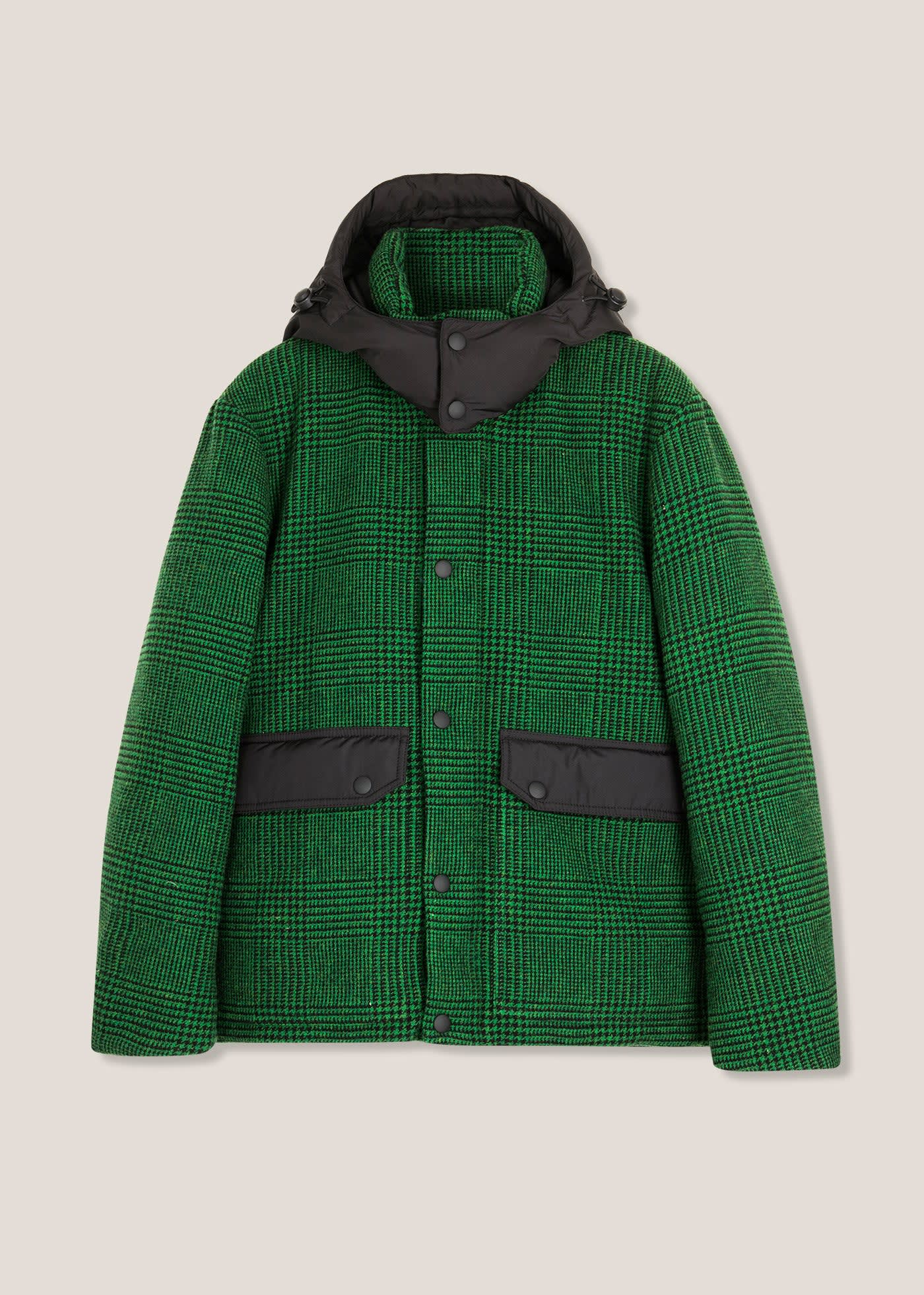 doppiaa Aangoon Checked Down Jacket