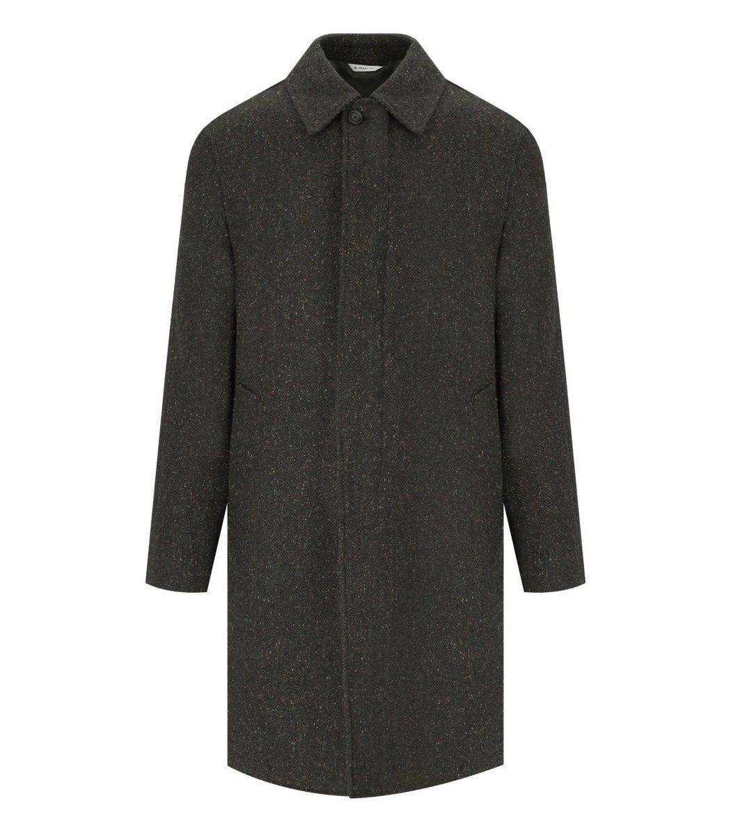 Manuel Ritz Melnge Green Coat