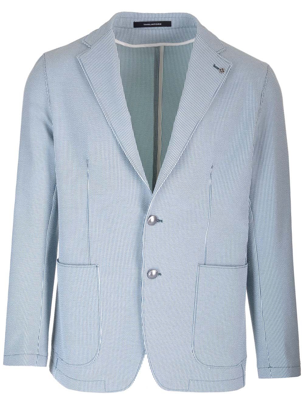 Tagliatore Seersucker Blazer