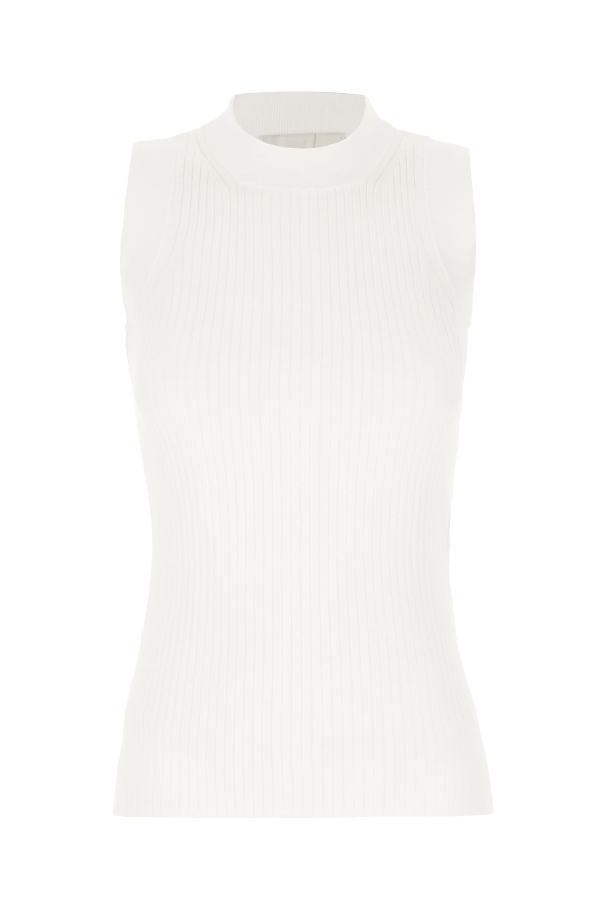 SportMax White Cotton Top