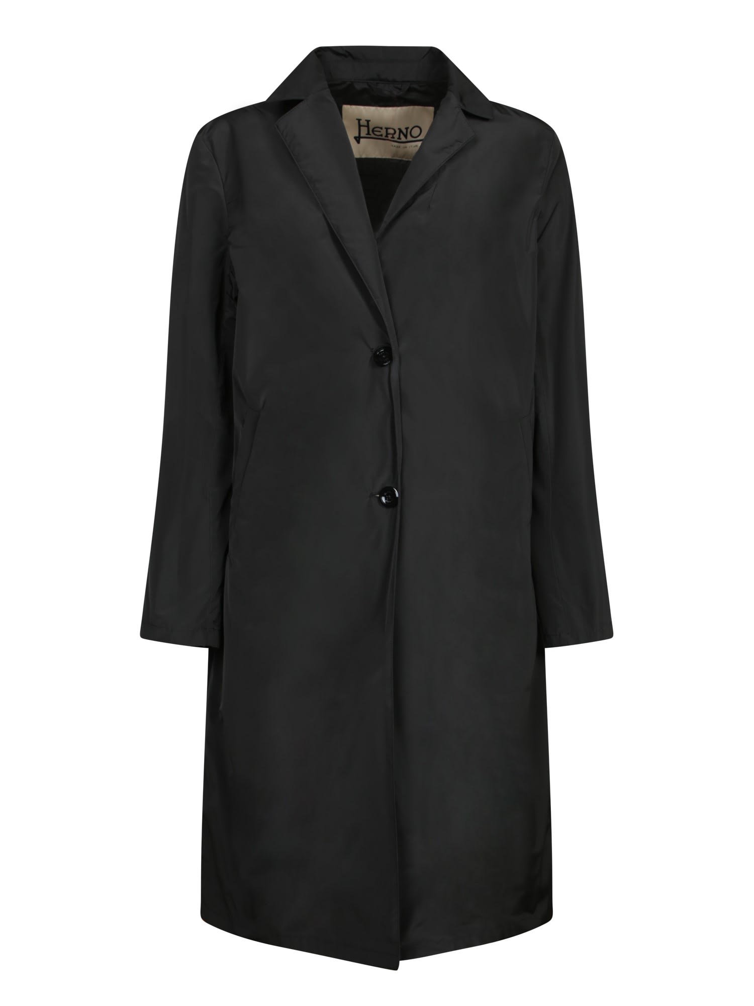 Herno Single-breasted Gabardine Jacket