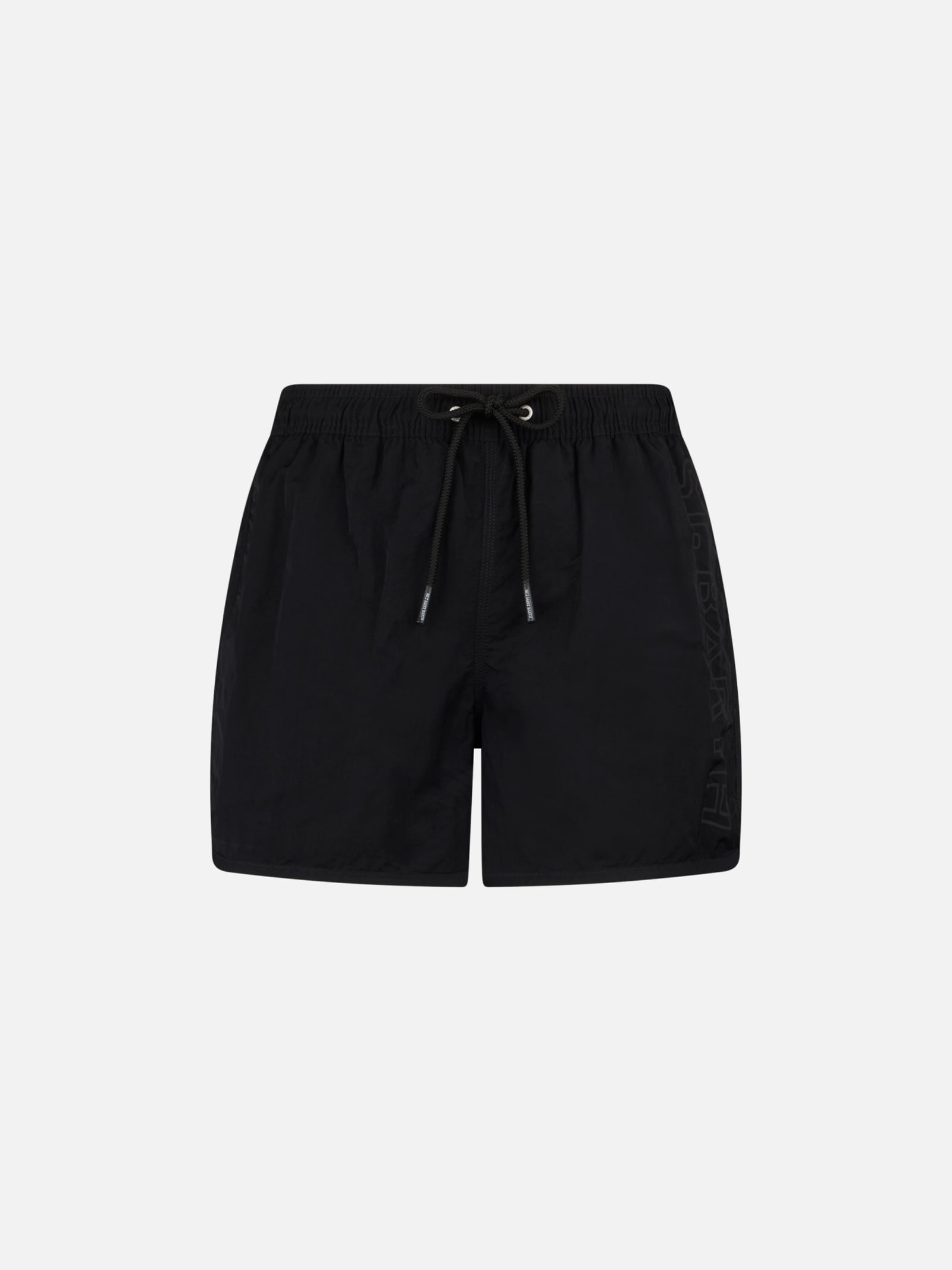 MC2 Saint Barth Man Swimshorts With Side Logo And Contrast