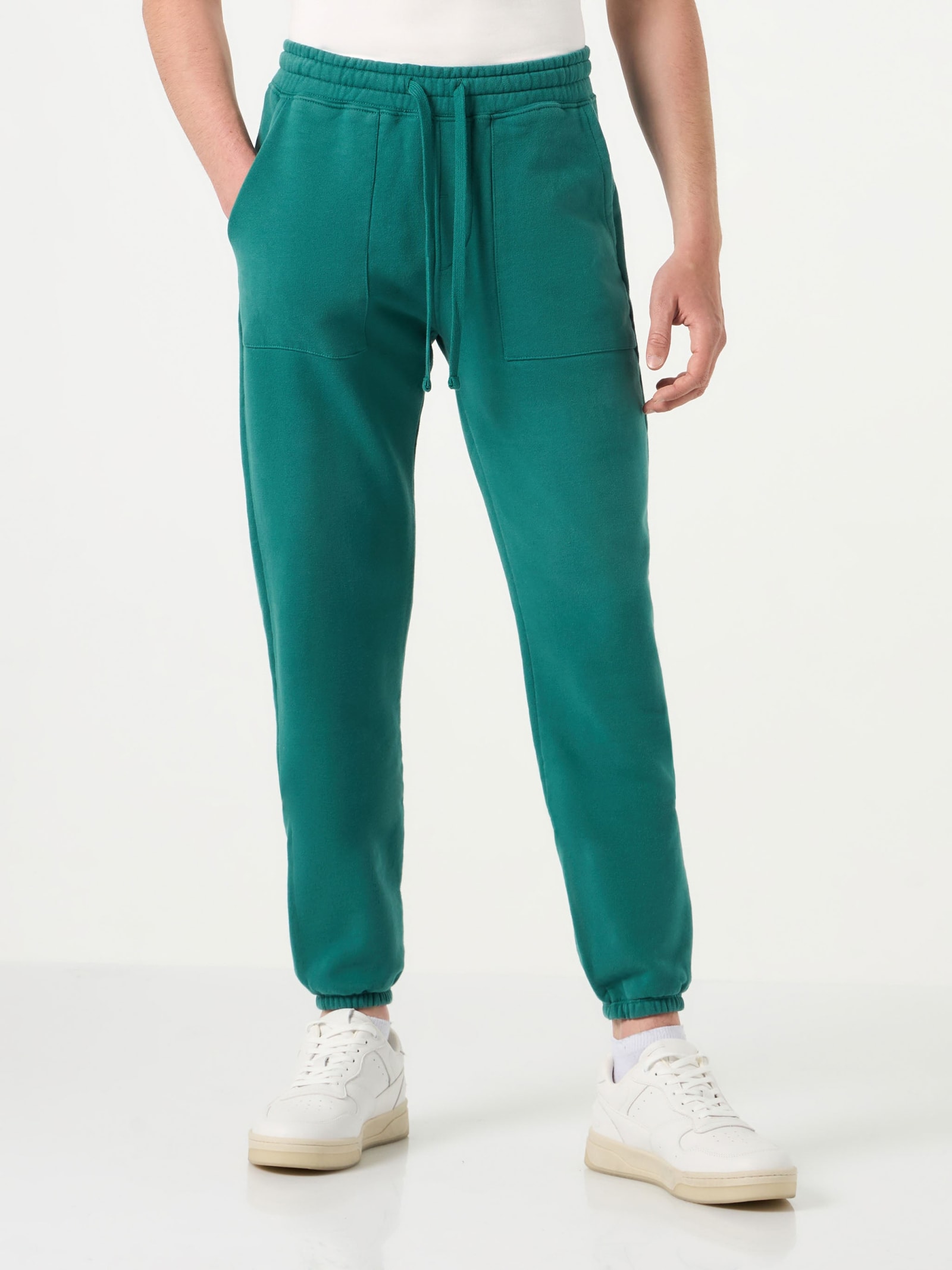 MC2 Saint Barth Green Track Pants Pantone Special Edition