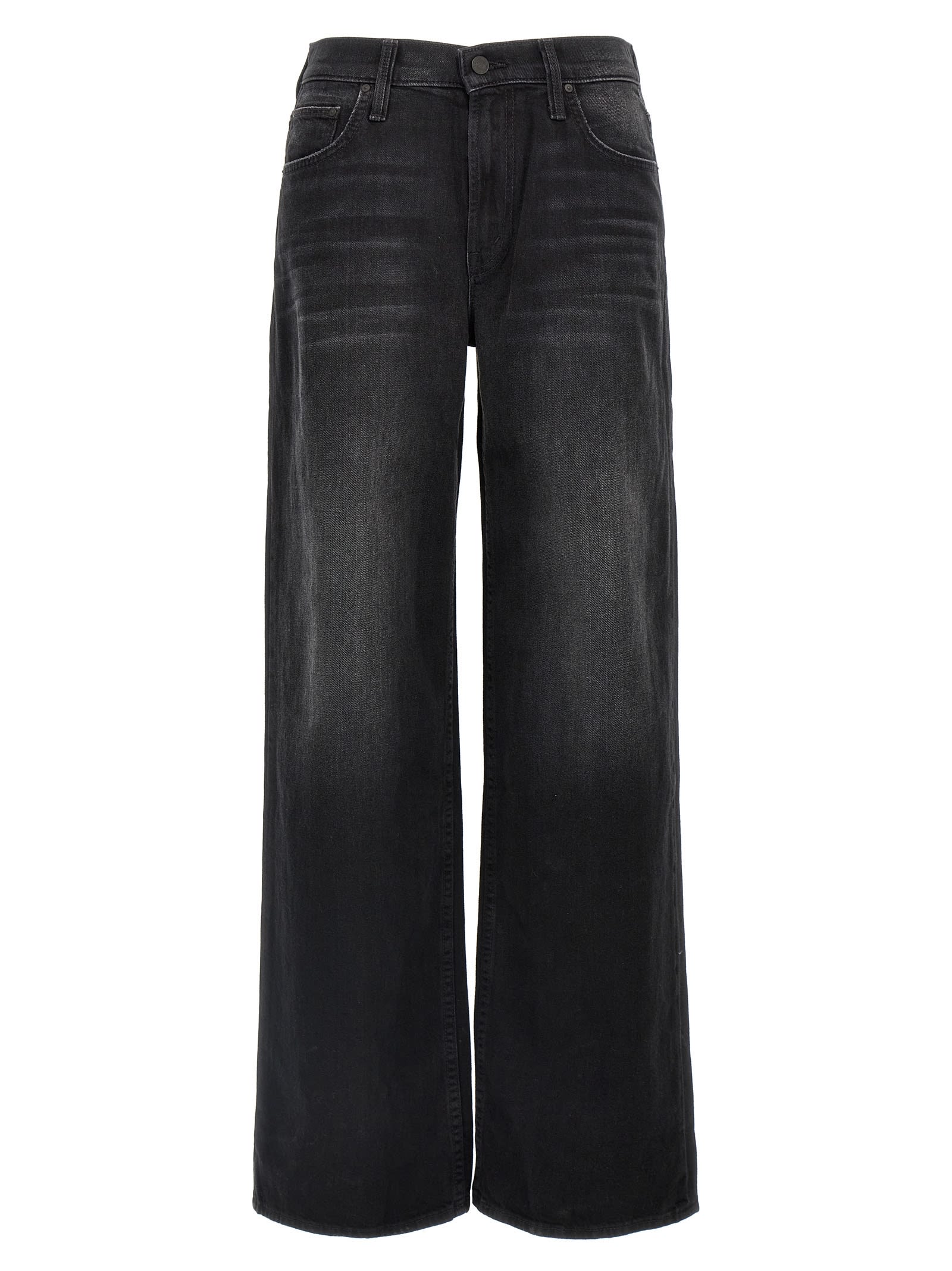 Mother the Spinner Zip Sneak Jeans